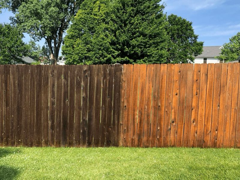 Fence Staining near Royse City